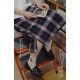 R-Series Tartan Poems Skirt(Limited Reservation/Full Payment Without Shipping)